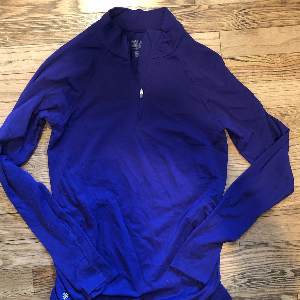 EUC Athleta Speedlight 1/2 Zip Top